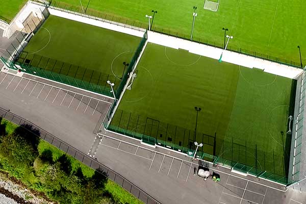 Astrobay Pitches Aerial view