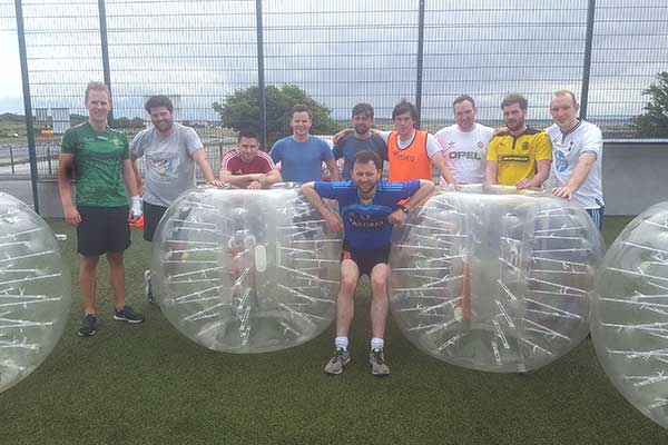 A group of friends at a Birthday Party in Astrobay Galway
