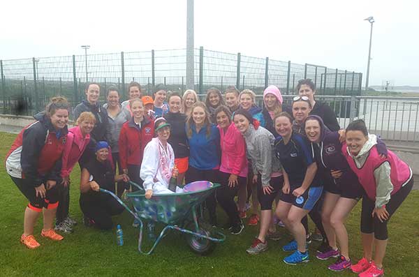 Group of ladies enjoying a Hen Party at Astrobay Galway
