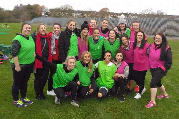The McGuire group on the Alternative Old School Sports Day at Astrobay!