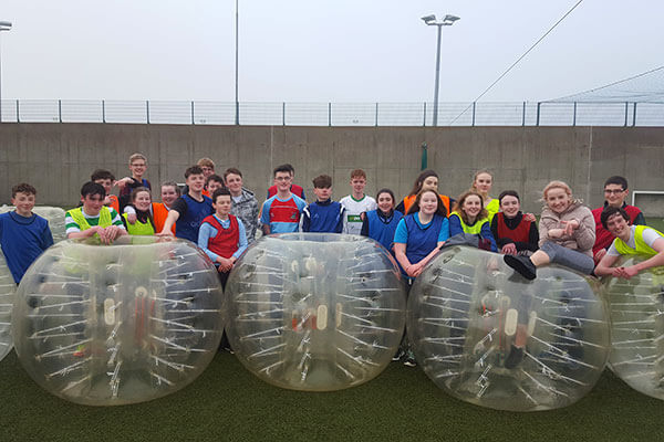 Group of Transition Year Student at Astrobay