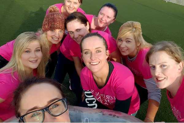 Hen Party selfie at Astrobay