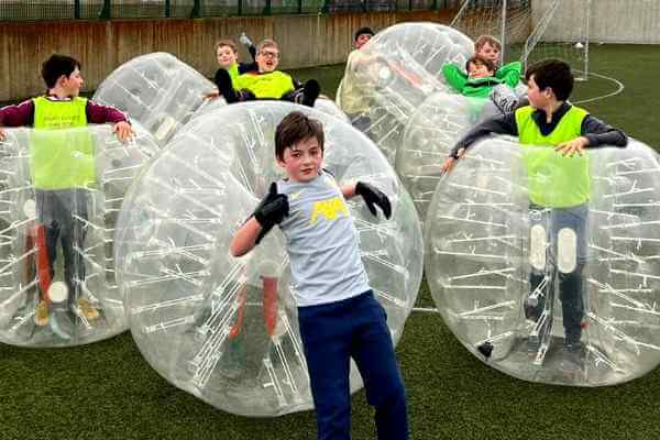 Bubble Football Birthday