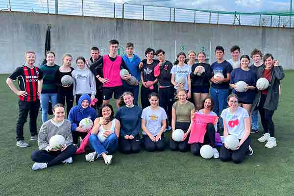 Austrian Visitors Gaelic Games