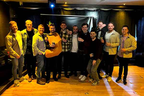 Anthony Hamer Stag Party Group